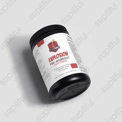Explosion Nitric Shock Pre-Workout Powder (Fruit Punch)
